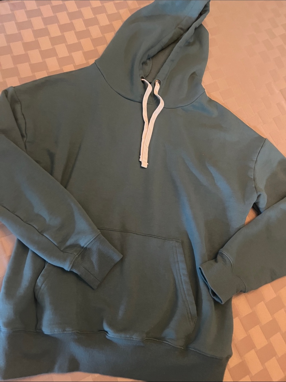 Classic Women’s Hooded Sweatshirt - Teal Green S